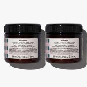 PACK DE 2 UNIDADES - DAVINES ALCHEMIC CREATIVE ACONDICIONADOR TEAL 250ml