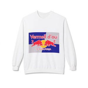 Sudadera unisex con cuello redondo y forro polar Softstyle de peso medio - Vermell d'ou