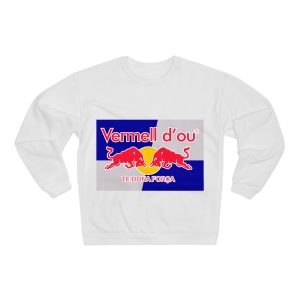 Sudadera unisex con cuello redondo - Vermell d’ou