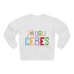 Sudadera unisex con cuello redondo  - Dali Cebes
