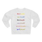 Sudadera unisex con cuello redondo - Tira-li cossetes