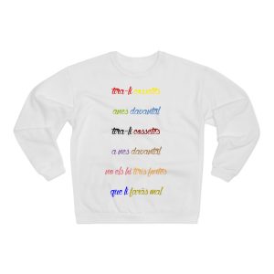 Sudadera unisex con cuello redondo - Tira-li cossetes
