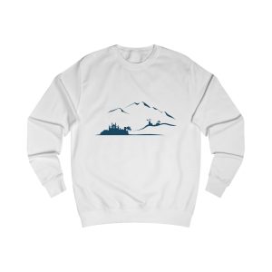 Sudadera unisex - Silueta del horizonte de Mallorca