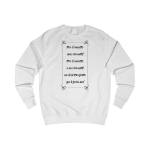 Sudadera unisex - Tira-li cossetes BN
