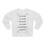 Sudadera unisex con cuello redondo - Tira-li cossetes BN