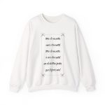 Sudadera unisex con cuello redondo Heavy Blend™ - Tira-li cossetes BN