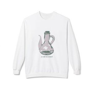 Sudadera unisex con cuello redondo y forro polar Softstyle de peso medio - Pa amb oli nacional