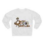 Sudadera unisex con cuello redondo - Tenc una perdiu revetllera