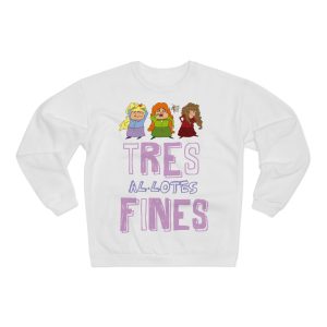 Sudadera unisex con cuello redondo - 'Tres Al·Lotes Fines'