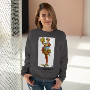 Sudadera unisex con cuello redondo - Sa Madona