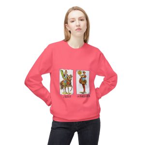 Sudadera unisex con cuello redondo y forro polar Softstyle de peso medio - L'amo i Sa Madona