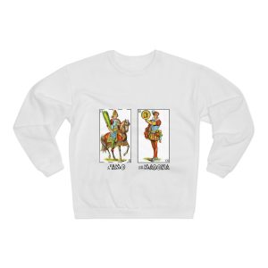 Sudadera unisex con cuello redondo - L'amo i Sa Madona