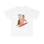 White - Camiseta ‘Podere No Cabere’ – Humor mallorquín e italiano