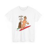 Blanco - Camiseta «Podere No Cabere» – Humor mallorquín e italiano