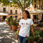 Camiseta Bon Dia Tot Lo Dia - foto de estilo de vida