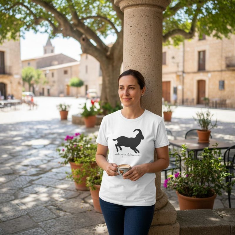 Camiseta Miotragus Balearicus - foto de estilo de vida