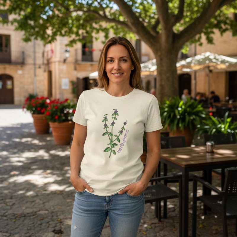 Camiseta Herbasana - foto de estilo de vida