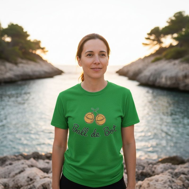 Camiseta Ball de Bot - foto de estilo de vida