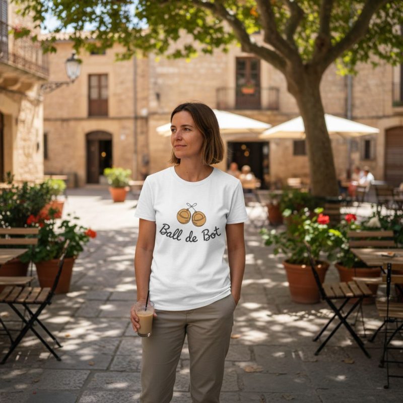 Camiseta Ball de Bot - foto de estilo de vida