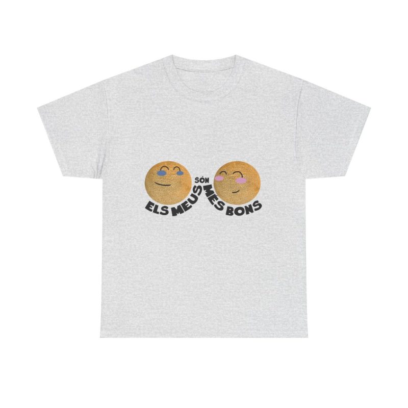 Gris ceniza - Camiseta «Els meus són més bons»
