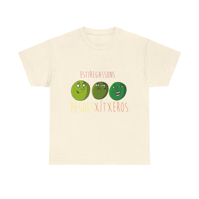 Natural - Camiseta Pèsols, xítxeros i estiregassons