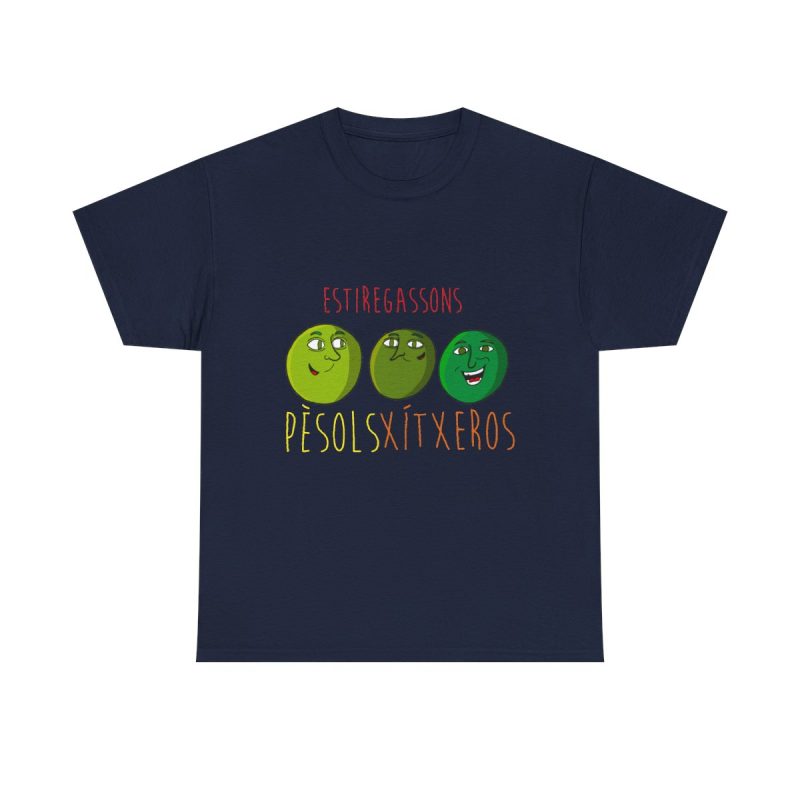 Azul marino - Camiseta Pèsols, xítxeros i estiregassons