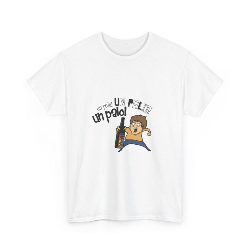 Blanco - Camiseta «Un palo!»