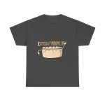 Gris oscuro jaspeado - Camiseta unisex «Estás panada»