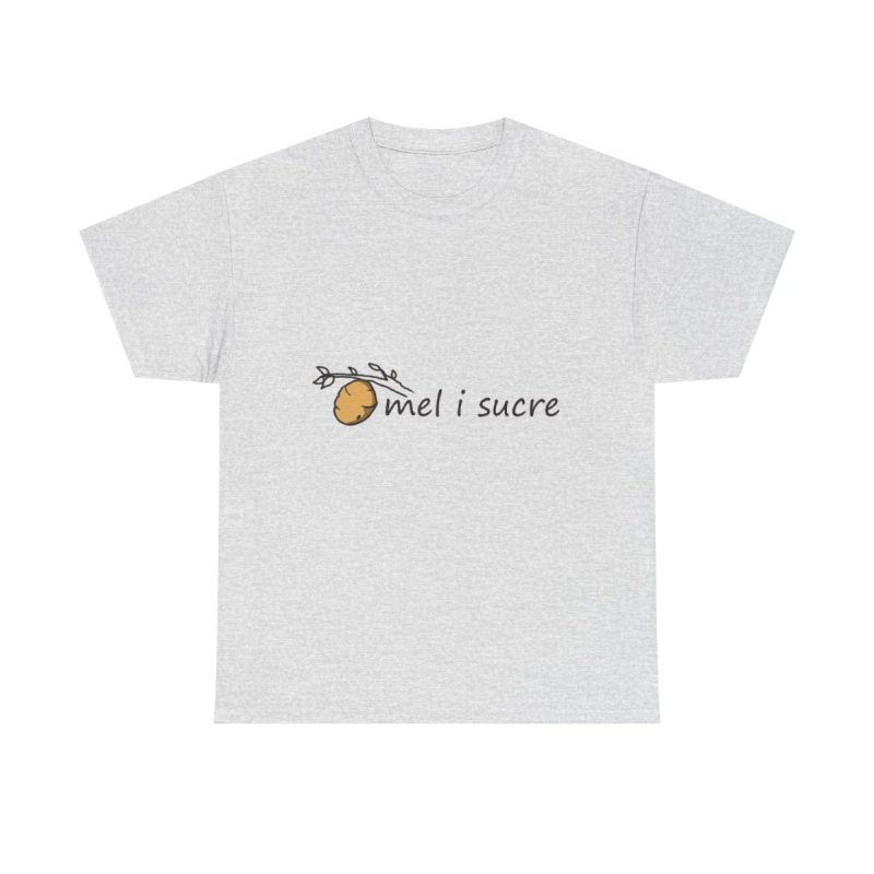 Gris ceniza - Camiseta «mel i sucre»
