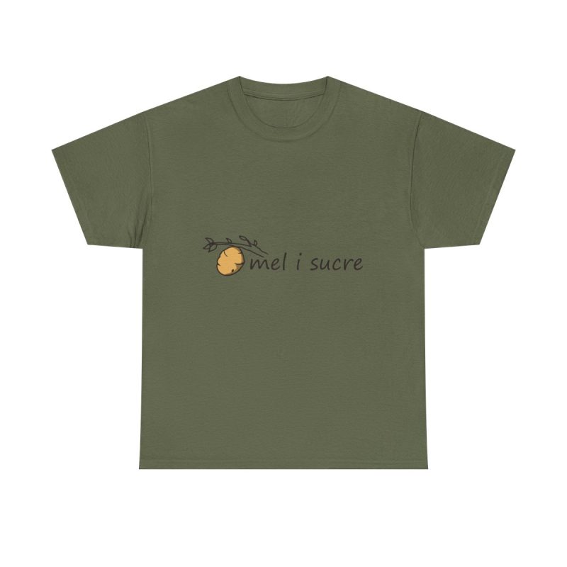 Verde militar - Camiseta «mel i sucre»