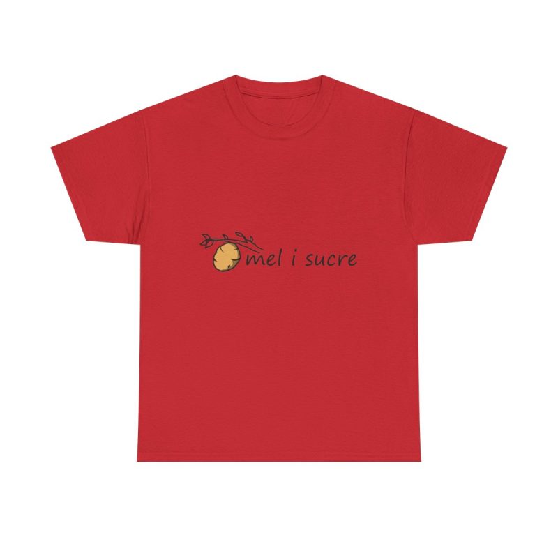 Rojo - Camiseta «mel i sucre»