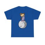 Azul royal - Camiseta «Estàs a sa Lluna»