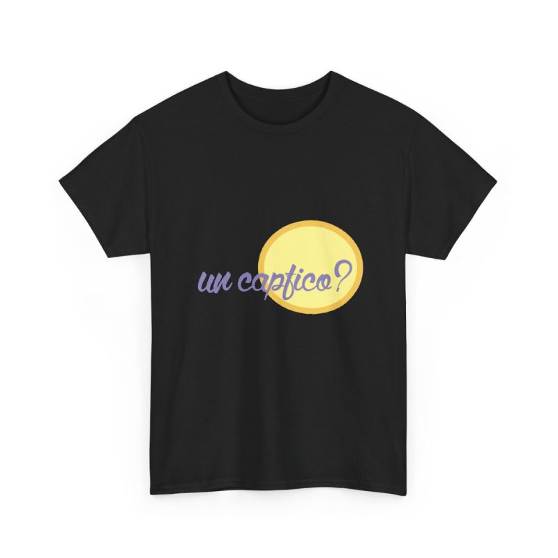 Negro - Camiseta «Un capfico?»