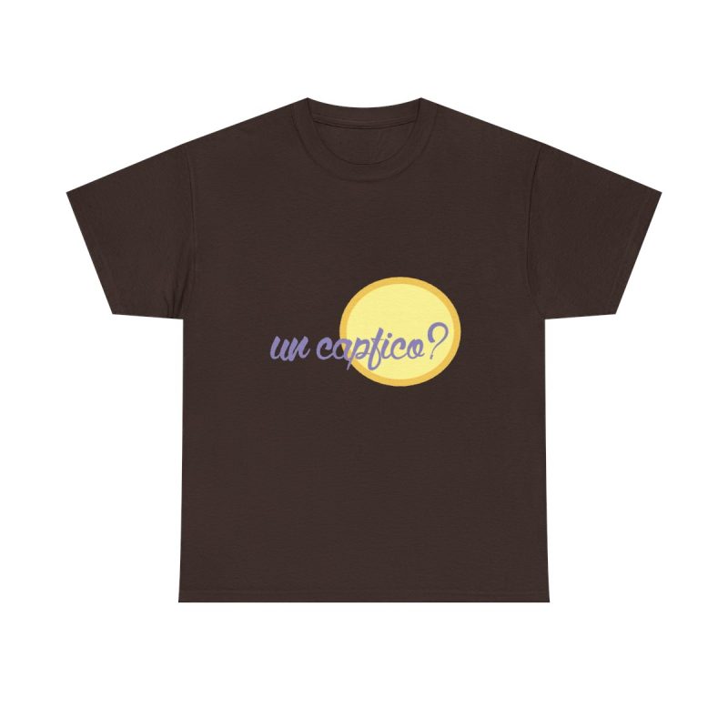 Marron chocolate - Camiseta «Un capfico?»