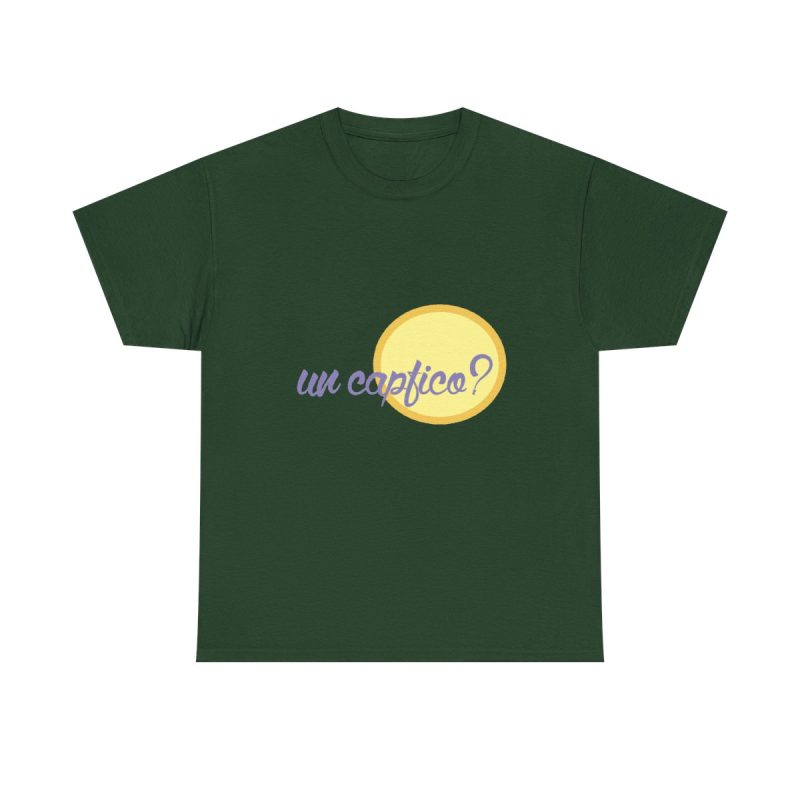 Verde bosque - Camiseta «Un capfico?»