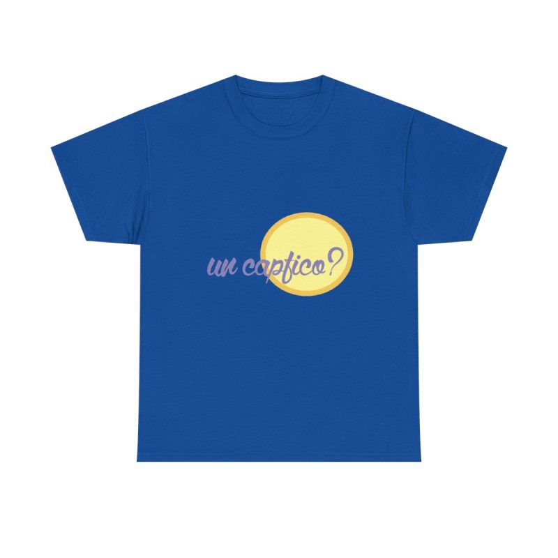 Azul royal - Camiseta «Un capfico?»