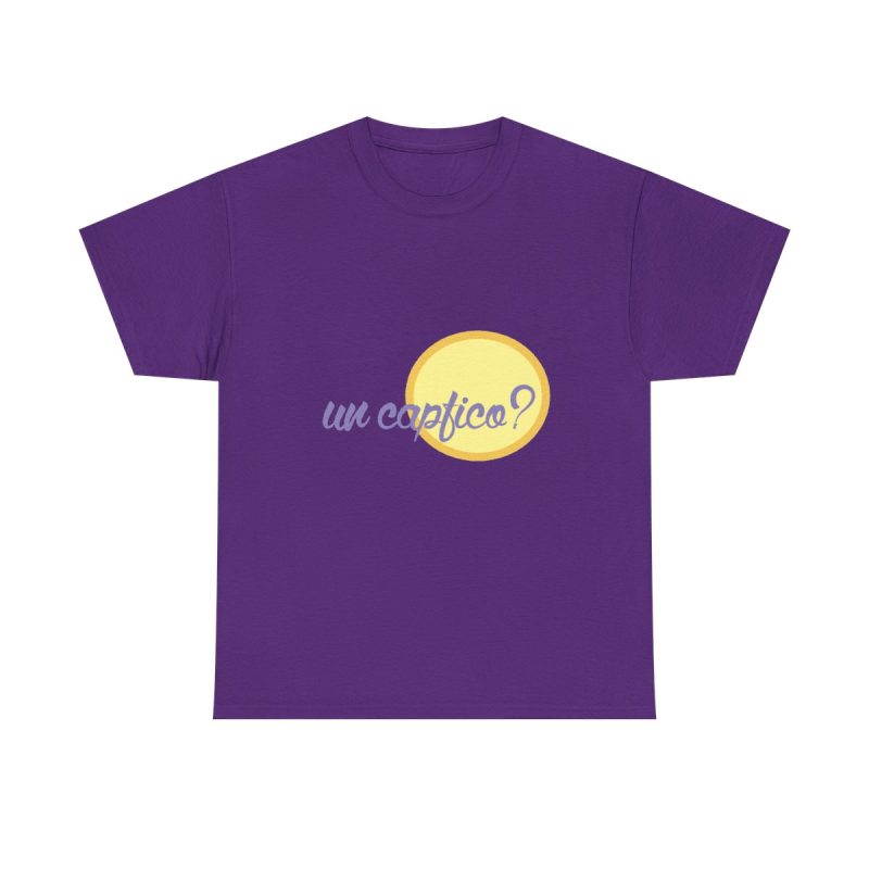 Morado - Camiseta «Un capfico?»