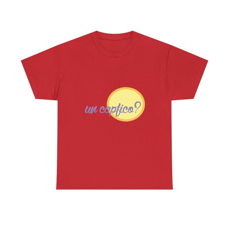 Rojo - Camiseta «Un capfico?»