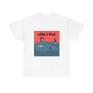 Blanco - Camiseta «Una i pus, amics»