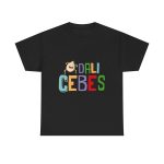 Negro - Camiseta Dali cebes