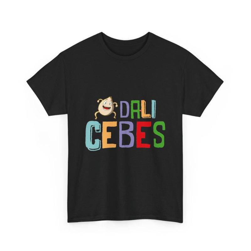 Negro - Camiseta Dali cebes