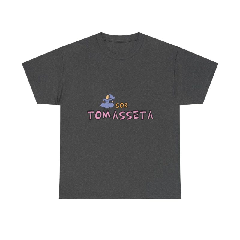 Gris oscuro jaspeado - Camiseta Sor Tomasseta botants
