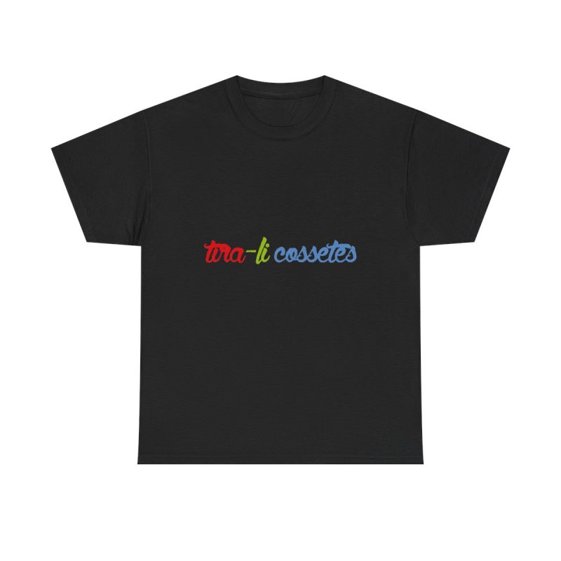 Negro - Camiseta «tira-li cossetes»