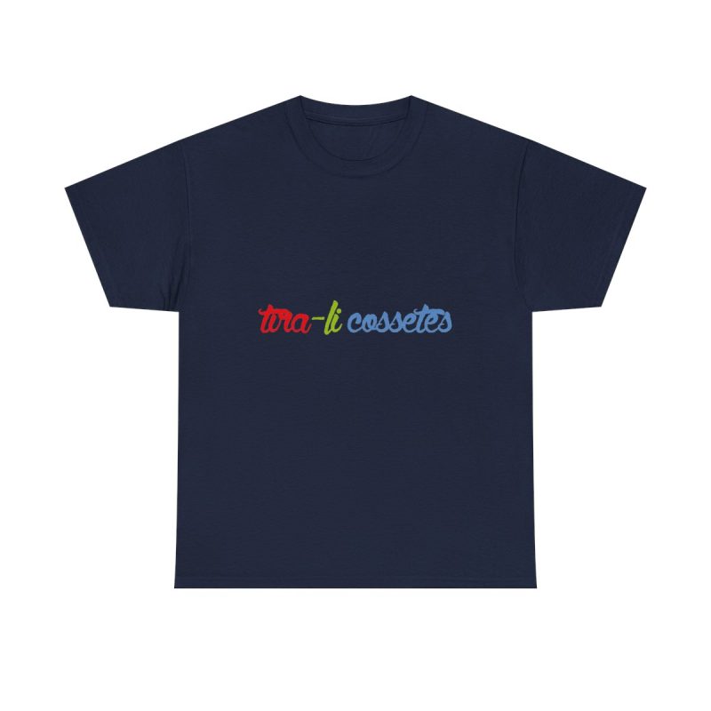 Azul marino - Camiseta «tira-li cossetes»