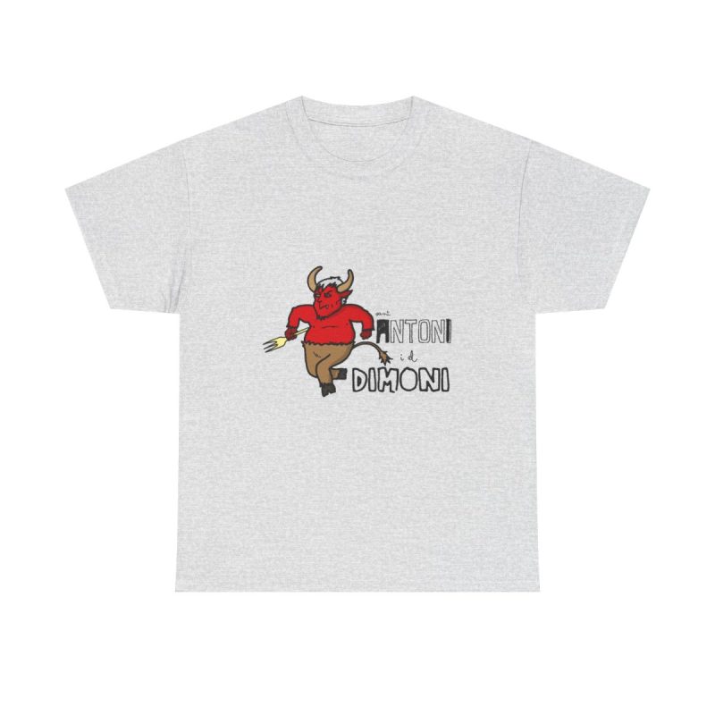 Gris ceniza - Camiseta Sant Antoni i el Dimoni