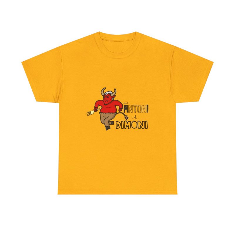 Amarillo dorado - Camiseta Sant Antoni i el Dimoni