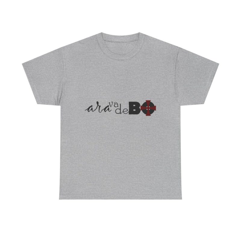 Gris jaspeado - Camiseta Ara va de bo i Menorca