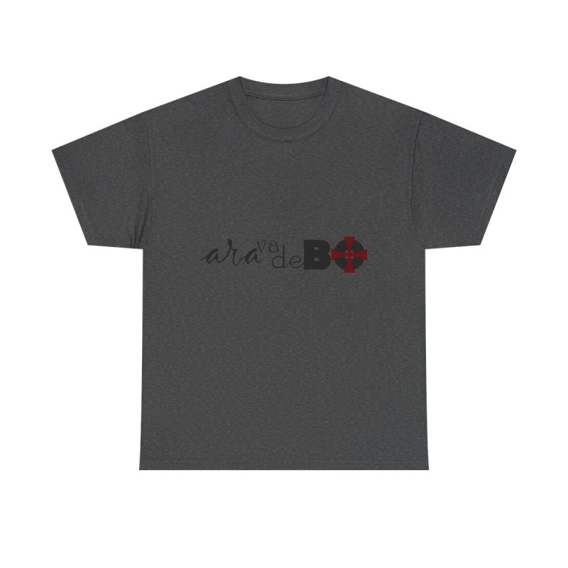 Gris oscuro jaspeado - Camiseta Ara va de bo i Menorca