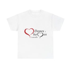 Blanco - Camiseta «Dones, homes i cavalls»