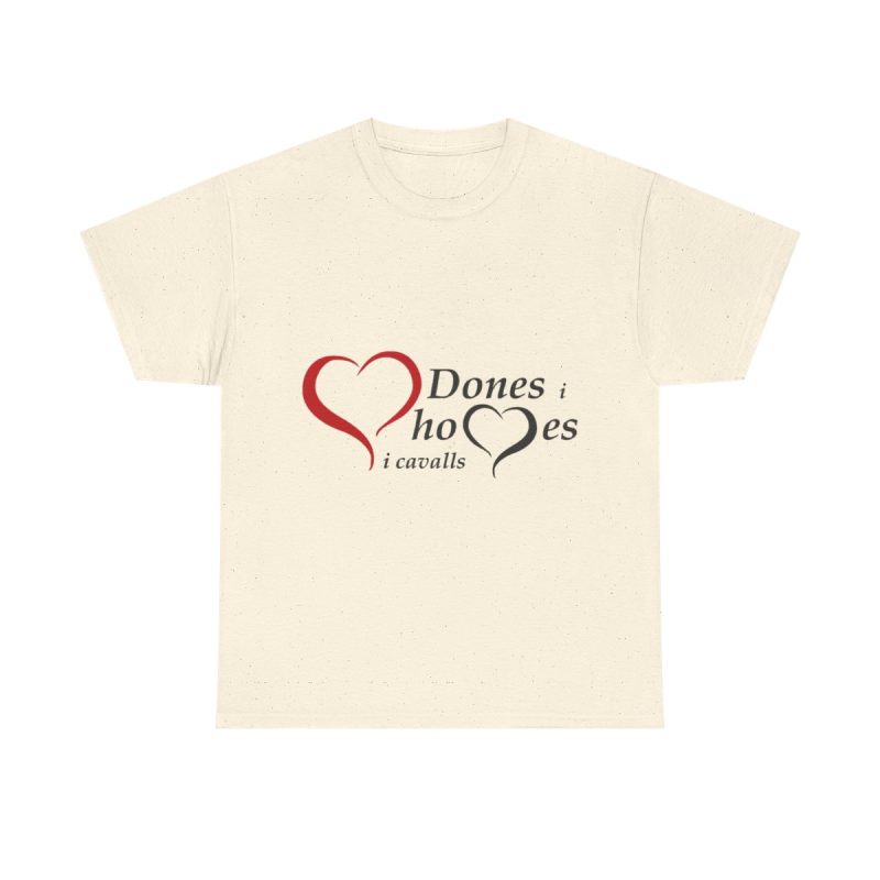 Natural - Camiseta «Dones, homes i cavalls»